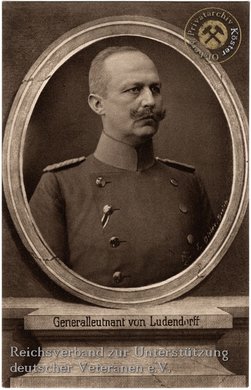 Wohlfahrtskarte "Generalleutnant von Ludendorff"