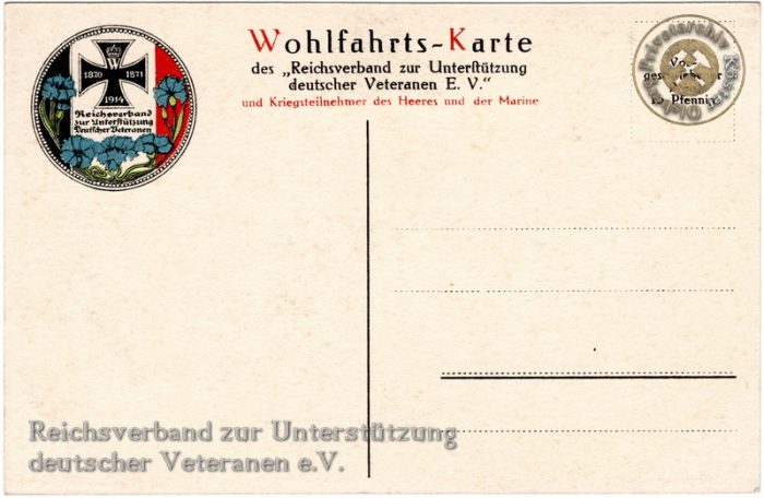 Wohlfahrtskarte "König Ludwig von Bayern"