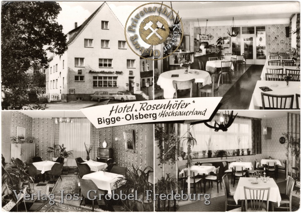 Ansichtskarte "Hotel Rosenhöfer"