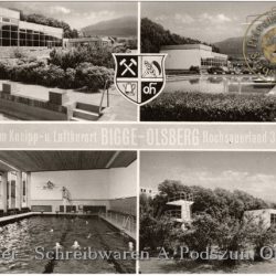 Ansichtskarte "Stadtbad im Kneipp- u. Luftkurort Bigge-Olsberg"
