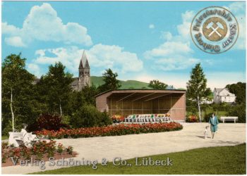 Ansichtskarte "Kneipp- und Luftkurort Olsberg - Im Kurpark"