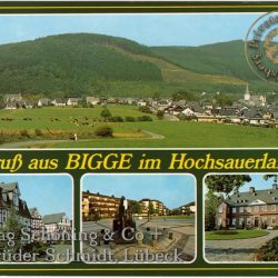 Ansichtskarte "Gruß aus Bigge im Hochsauerland"