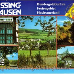 Ansichtskarte "Assinghausen - Bundesgolddorf"