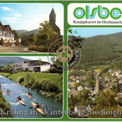 Ansichtskarte "Olsberg - Kneippkurort im Hochsauerland"