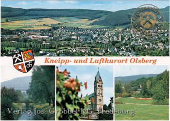 Ansichtskarte "Kneipp- und Luftkurort Olsberg"