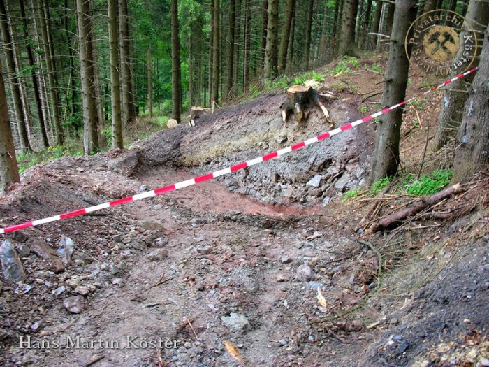 Briloner Eisenberg - Ausgrabung am Sahlborner Stollen