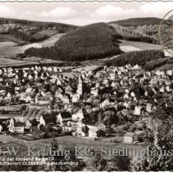 Ansichtskarte "Kneipp- u. Höhenluftkurort Olsberg"