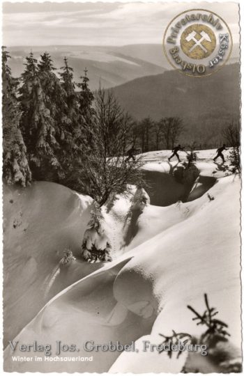 Ansichtskarte "Winter im Hochsauerland"