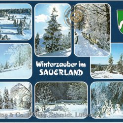 Ansichtskarte "Winterzauber im Sauerland"