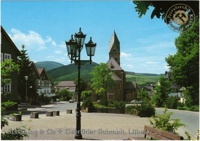 Ansichtskarte "Kneipp- und Luftkurort Olsberg"