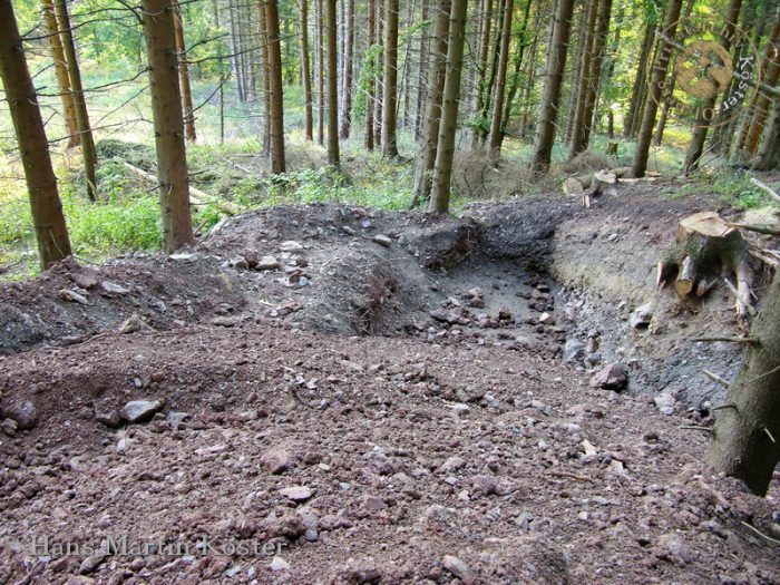 Briloner Eisenberg - Ausgrabung am Sahlborner Stollen