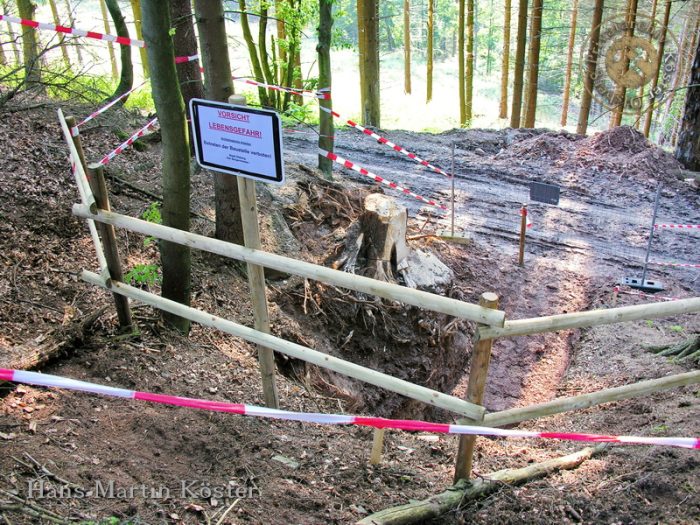 Briloner Eisenberg - Ausgrabung am Sahlborner Stollen