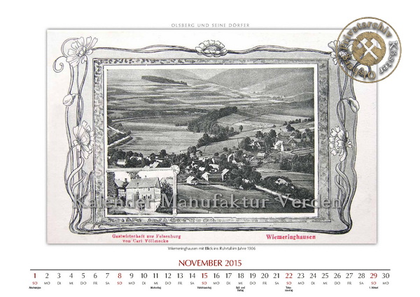 Kalender "Olsberg und seine Dörfer"