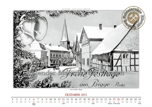 Kalender "Olsberg und seine Dörfer"