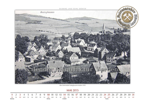 Kalender "Olsberg und seine Dörfer"