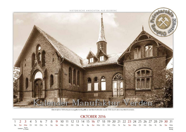 Kalender "Historische Ansichten aus Olsberg"