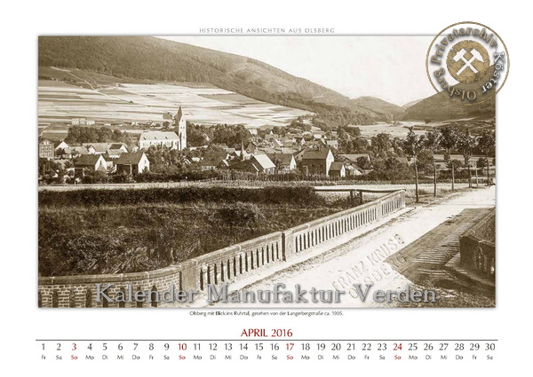 Kalender "Historische Ansichten aus Olsberg"