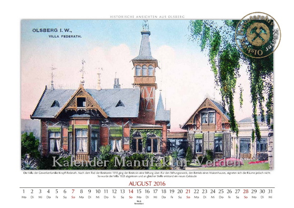 Kalender "Historische Ansichten aus Olsberg"