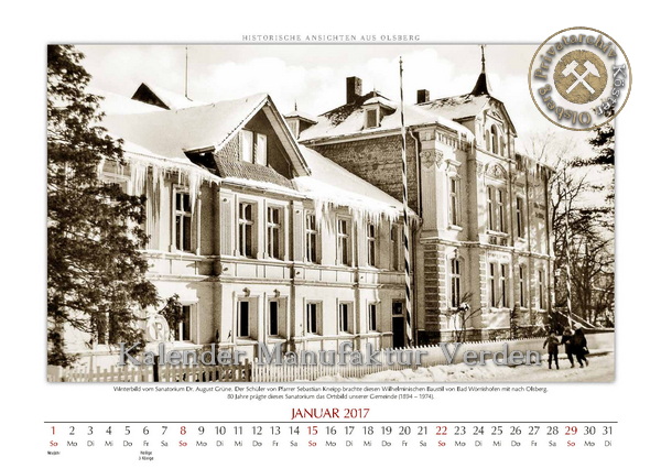 Kalender "Historische Ansichten aus Olsberg"