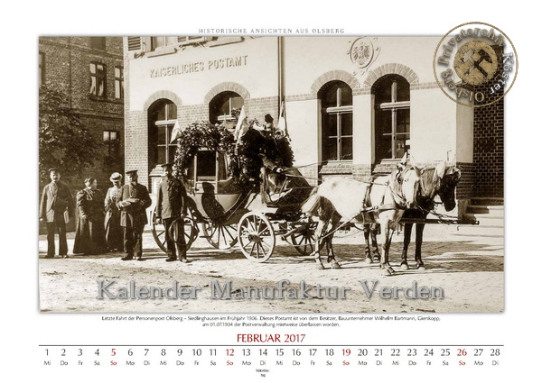 Kalender "Historische Ansichten aus Olsberg"