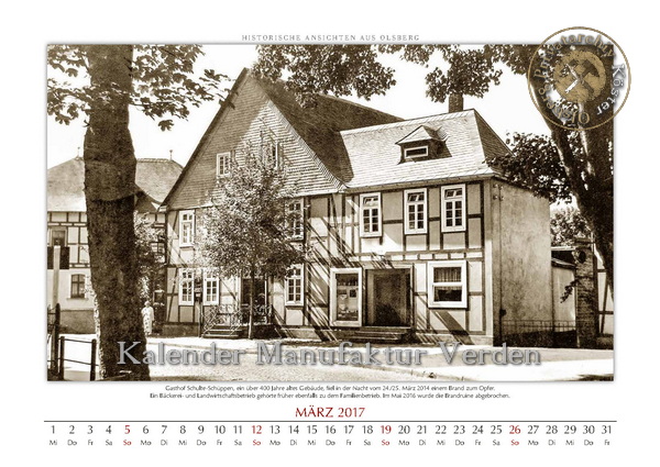 Kalender "Historische Ansichten aus Olsberg"