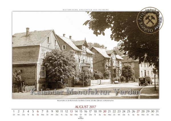 Kalender "Historische Ansichten aus Olsberg"