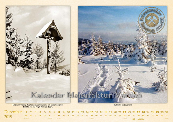 Kalender "Historische Ansichten aus Olsberg"