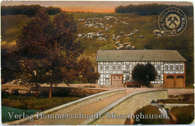 Ansichtskarte "Gasthof Muffert - Messinghausen"