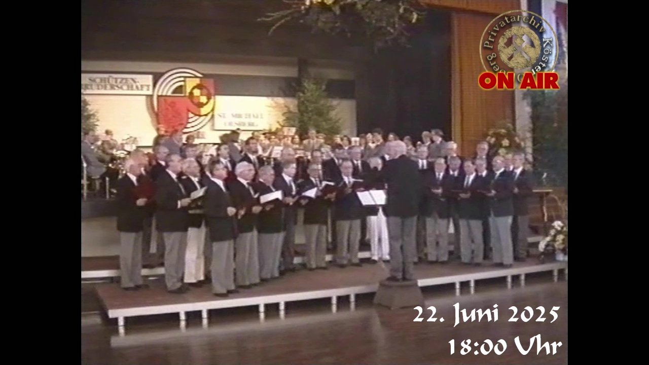 Auf Sendung: Festakt 125 Jahre Schützenbruderschaft St. Michael Olsberg