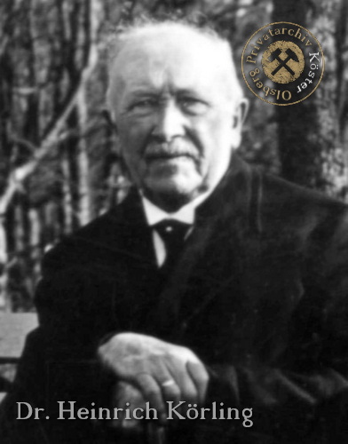 Dr. Körling an der Borberg-Kapelle