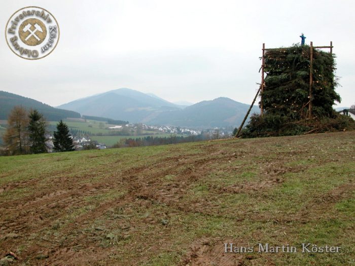 Gierskopp - Osterfeuer auf der Kienegge 2004