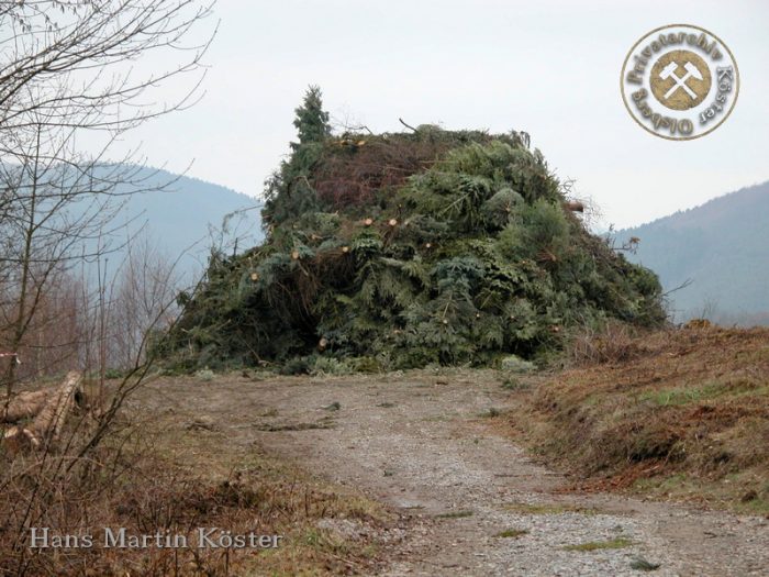 Olsberg - Osterfeuer auf dem Stein 2004