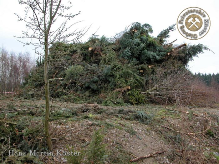 Olsberg - Osterfeuer auf dem Stein 2004