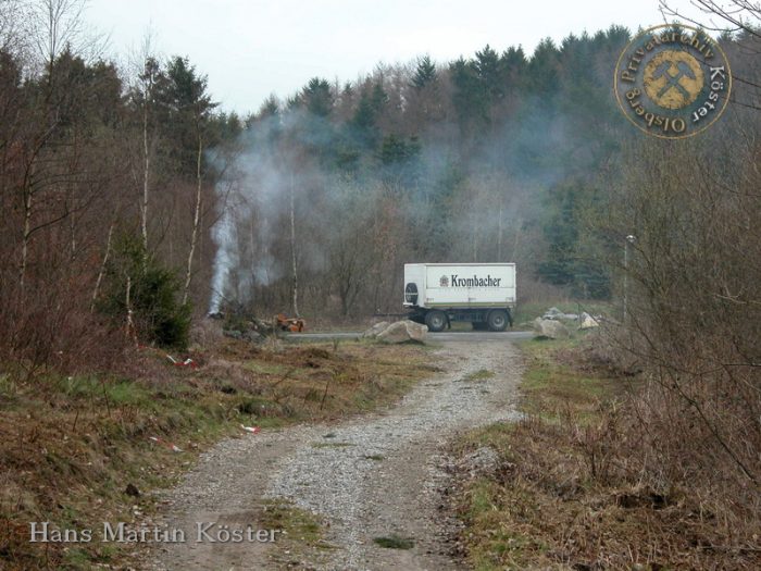 Olsberg - Osterfeuer auf dem Stein 2004