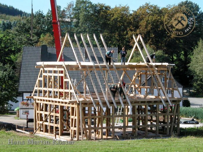 Gierskopp - Neubau auf dem Schultenhof 2004