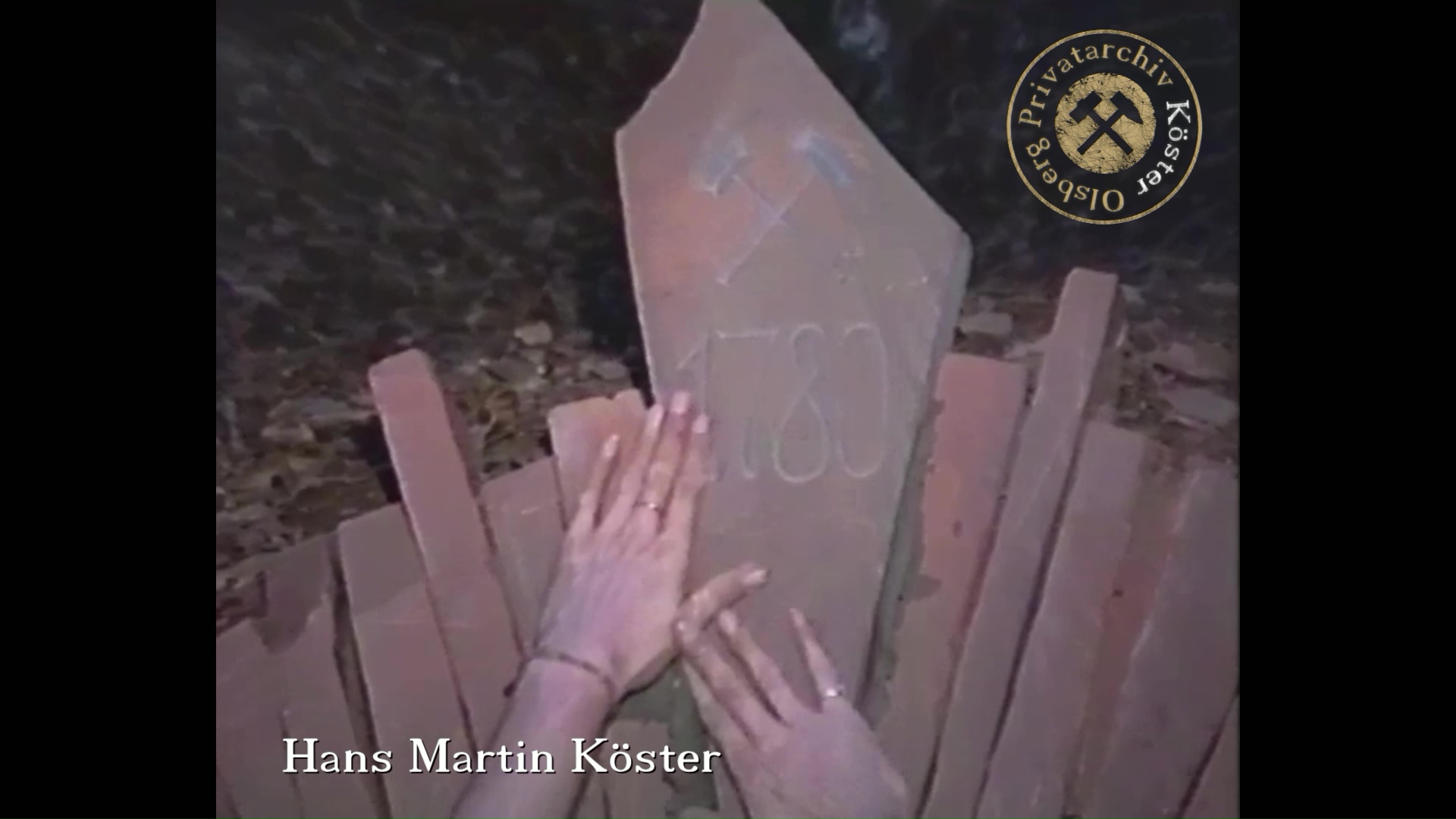 Maxstollen - Rekonstruktion des Mundlochs