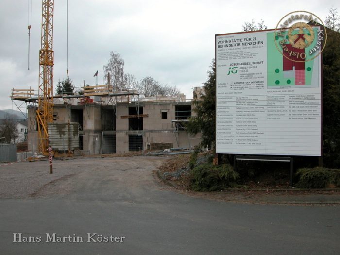 Neubau am Josefsheim Bigge 2004