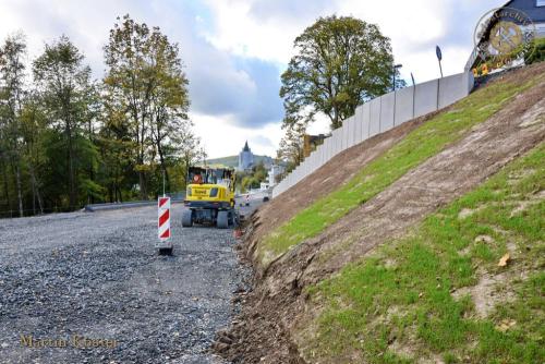 Hüttenstraße Olsberg – Stand der Sanierung im Oktober 2023